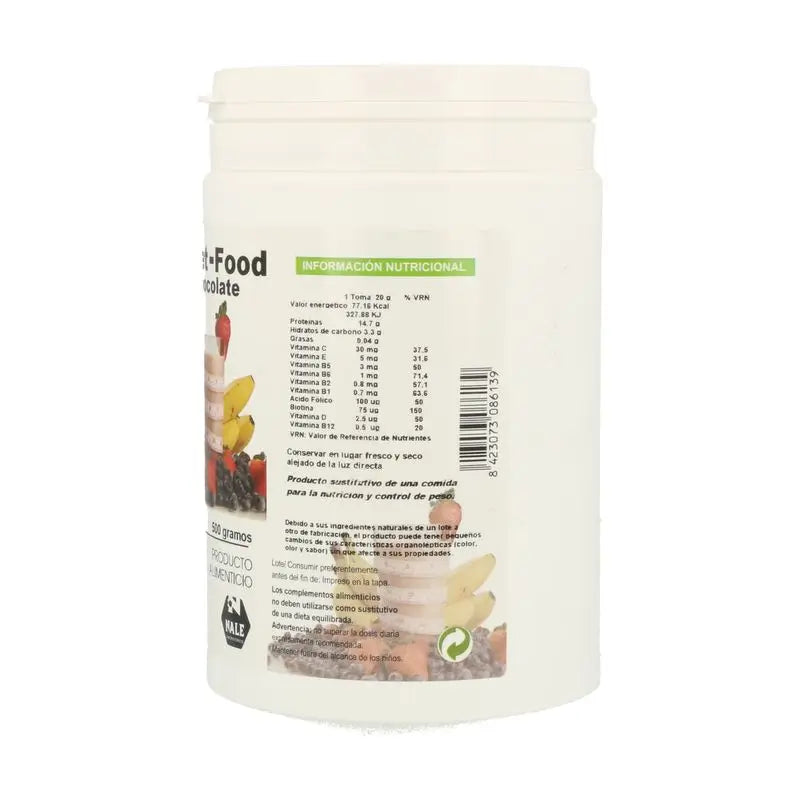 Nale Diet Food - Frullato aromatizzato al cioccolato 500 gr.