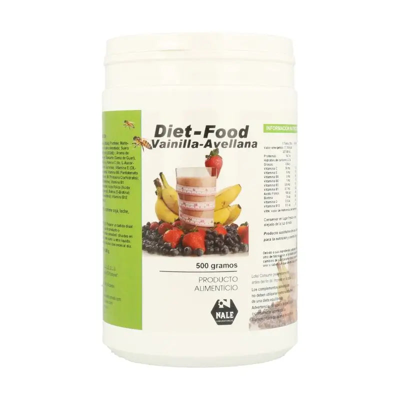Nale Diet Food Frullato alla nocciola e vaniglia 500Gr