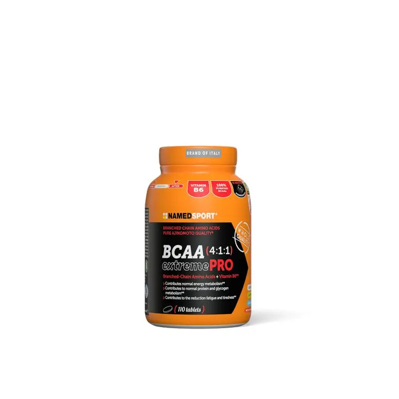 Named Sport Amino Acidi Bcaa 4:1:1 Extreme Pro , 1 barattolo da 110 cpr