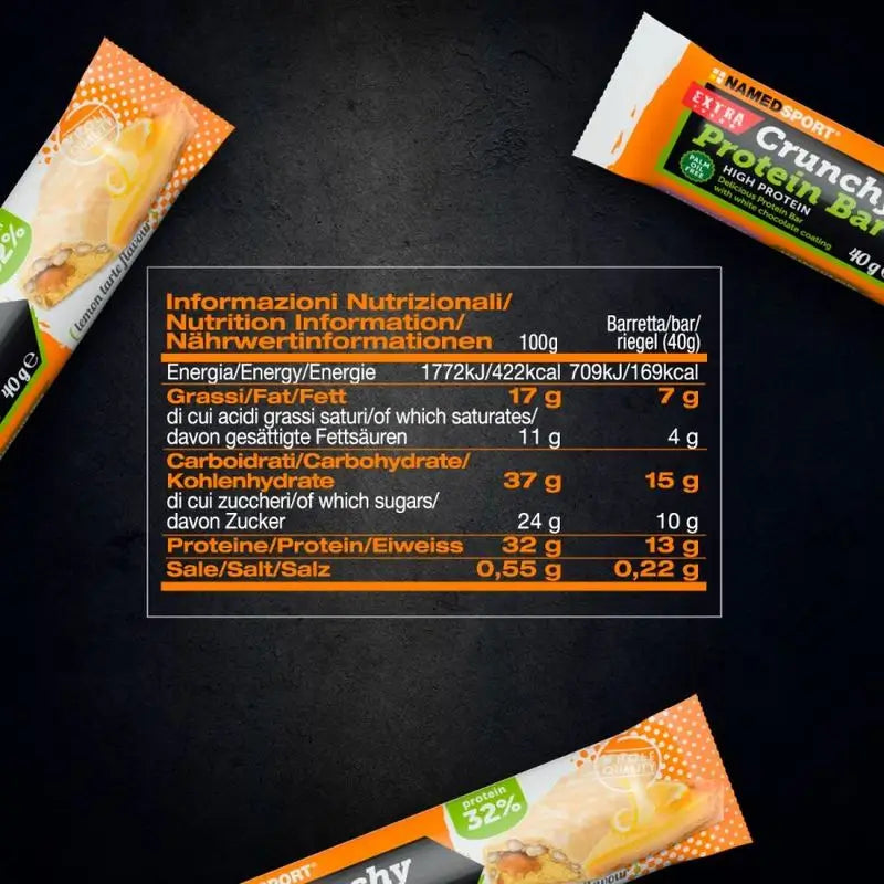 Barrette Named Sport Energybar alla fragola , 12 x 35 grammi