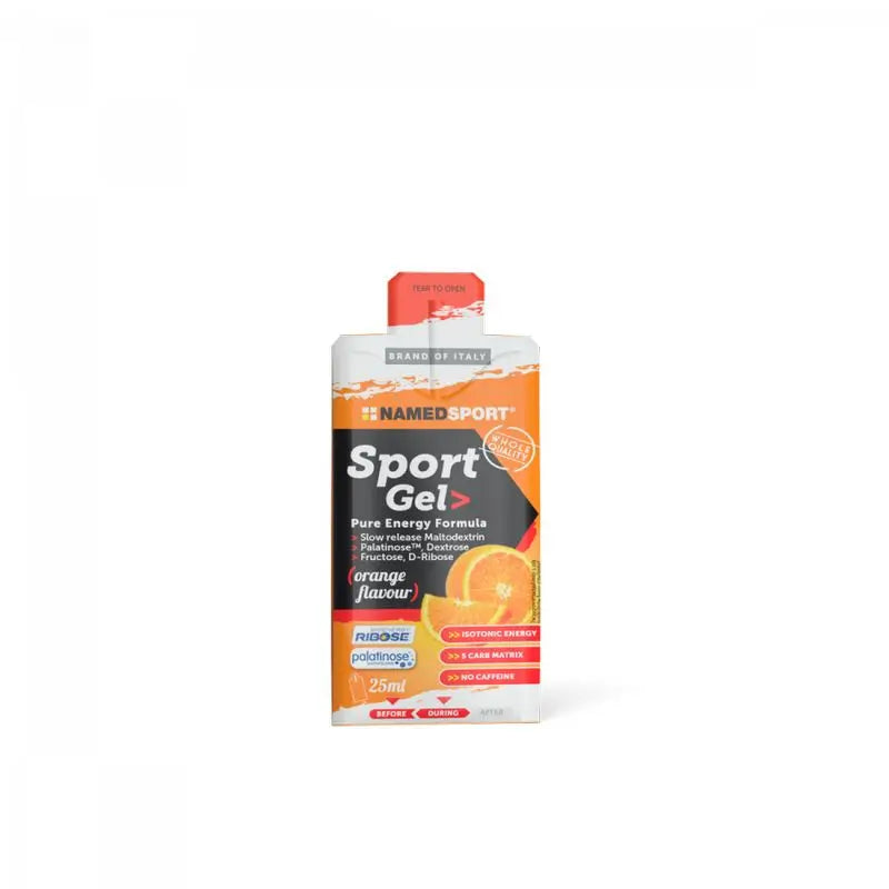 Named Sport Energy Sport Gel Arancione , 32 gel x 25 ml