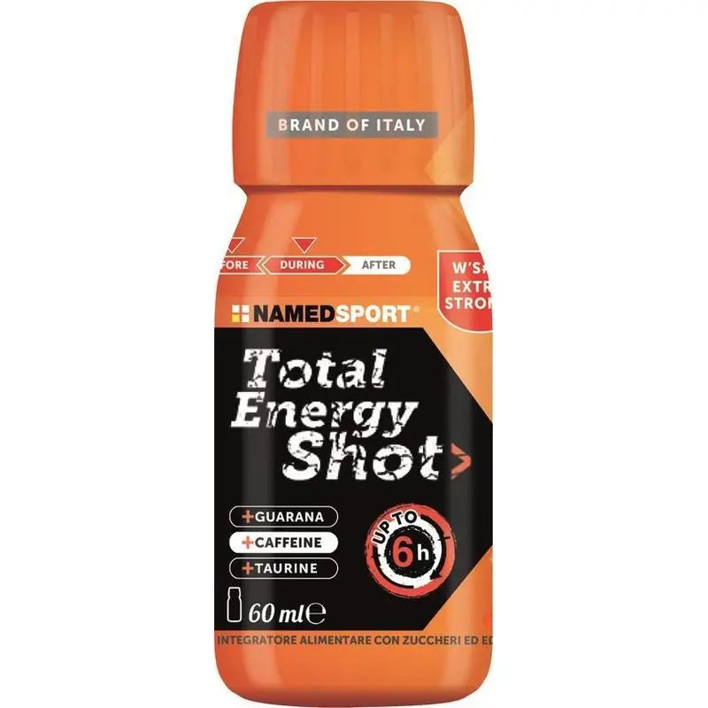 Named Sport Total Energy Shot Arancione , 25 bottigliette x 60 ml