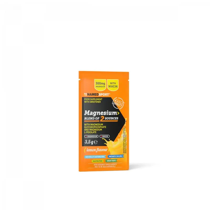 Named Sport Vitamins & Minerals Miscela di 2 fonti di magnesio, 1 confezione da 20 bustine