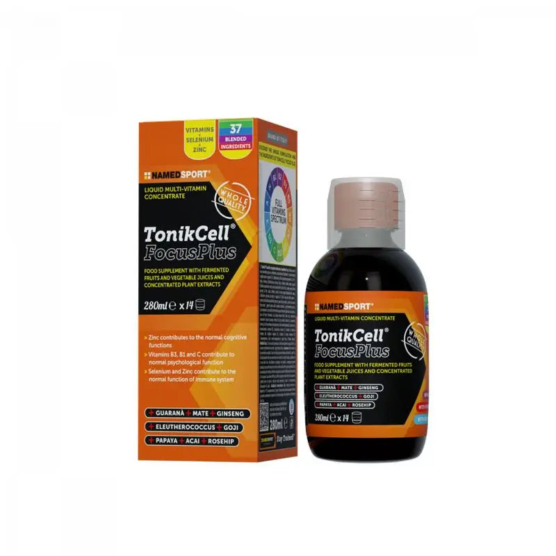 Named Sport Vitamins & Minerals Tonikcell® Focusplus , 1 barattolo da 280 ml
