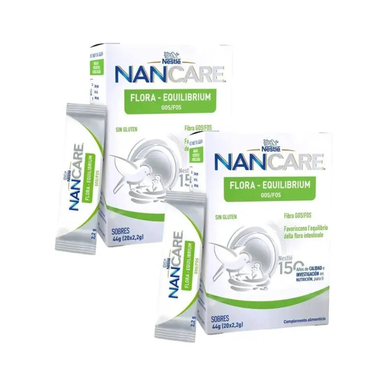 Nancare Flora-Equilibrium, 20X2,2 Gr, Confezione Da 2