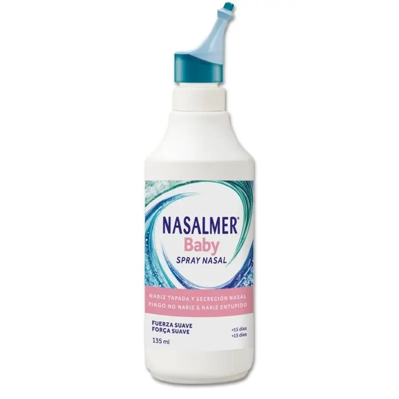 Nasalmer Baby, detergente nasale delicato con acqua di mare, 135 Ml Spray