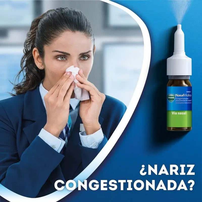 Nasalvicks 0,5 mg/ml Nebulizzatore Nasale, 15 ml