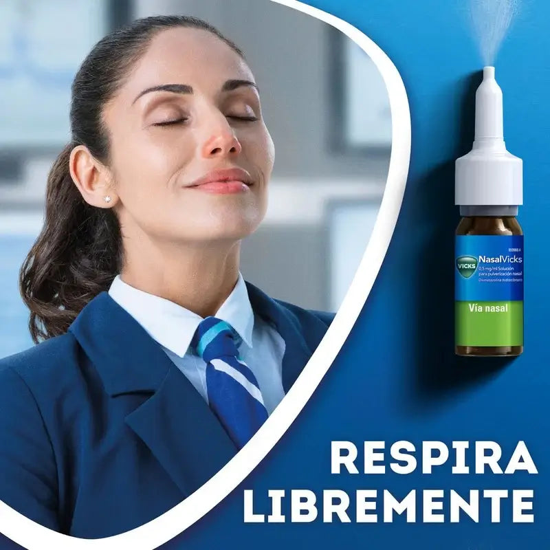 Nasalvicks 0,5 mg/ml Nebulizzatore Nasale, 15 ml