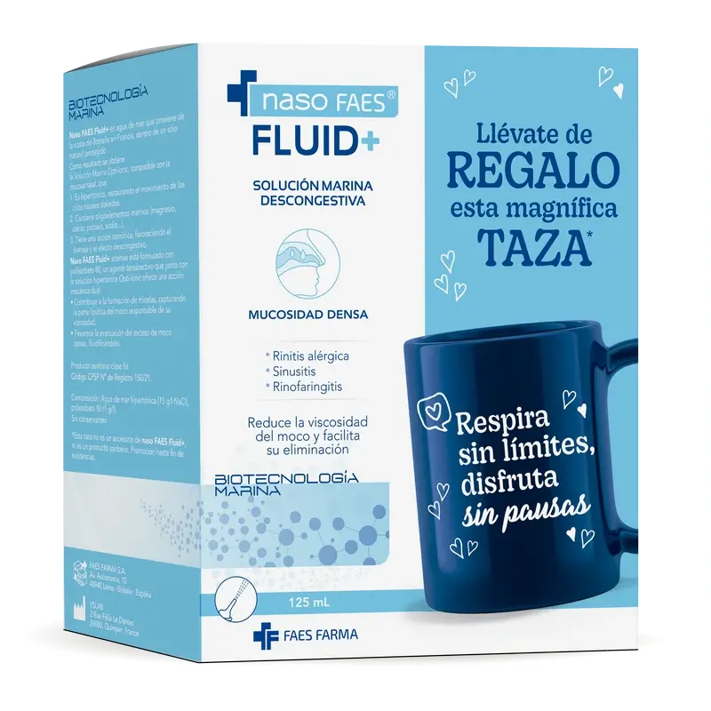 Naso Faes Fluido+ Detergente nasale 125 ml