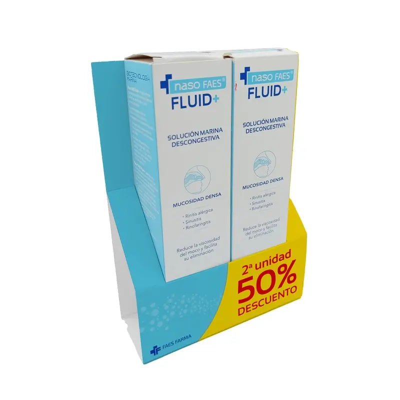 Nasofaes Fluid+ Promo 2Da 50% , 2x125 ml