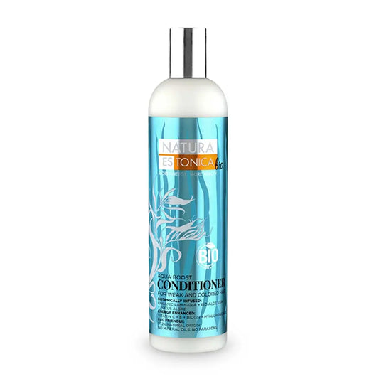 Natura Estonica Balsamo per tutti i tipi di capelli Aqua Boost, 400 Ml