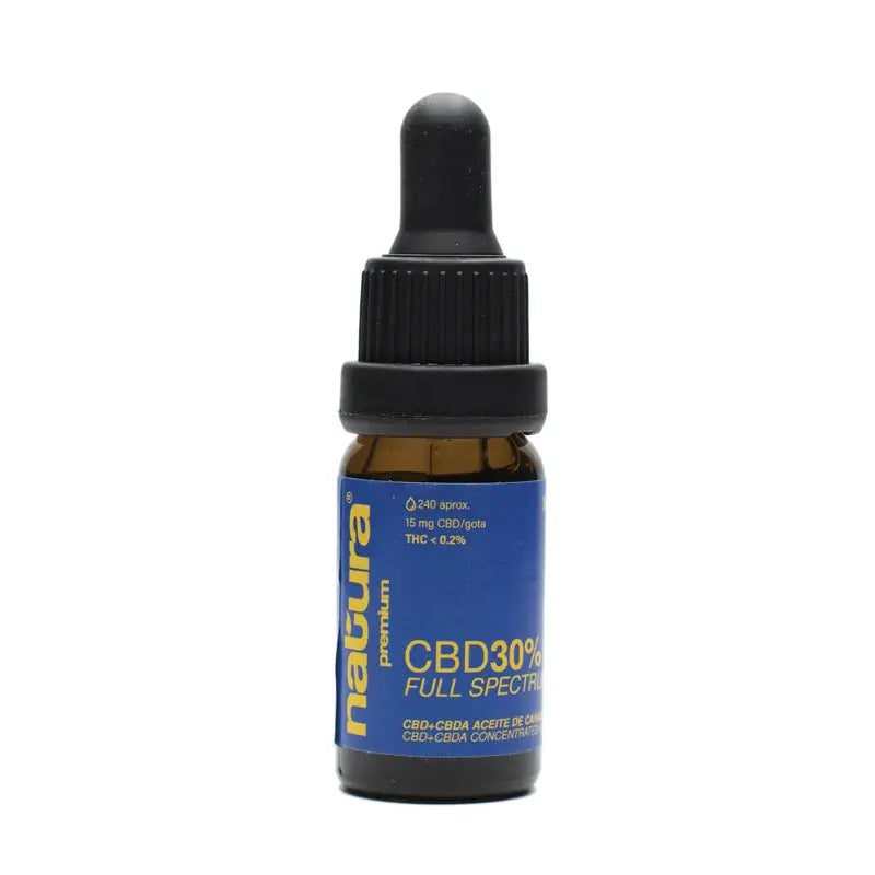 Natura Premium Olio di canapa CBD 30% a spettro completo, 10 ml
