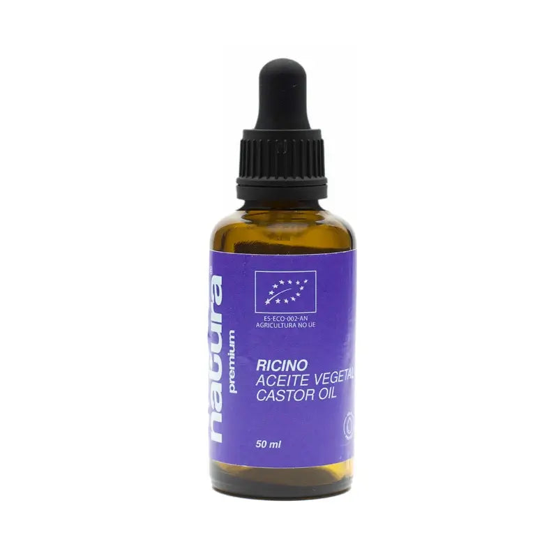 Natura Premium Olio vegetale di ricino Eco, 50 ml