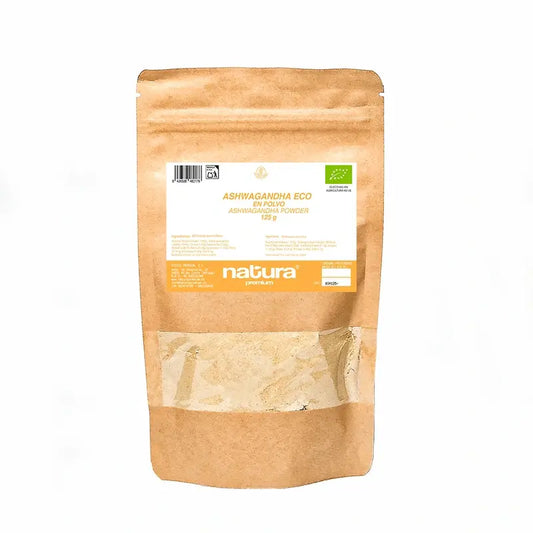 Natura Premium Ashwagandha in polvere Eco , 125 gr