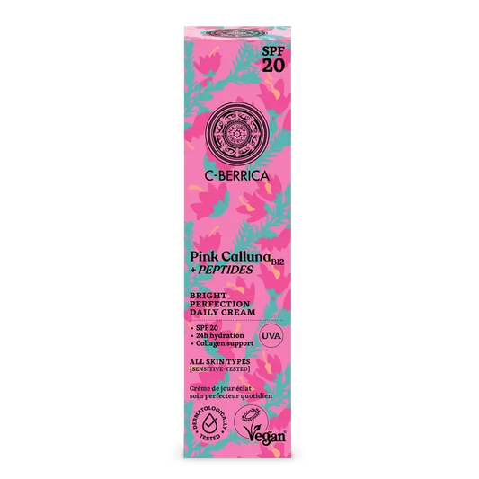 Natura Siberica Crema viso giorno per una pelle perfetta e luminosa Spf 20 , 50 ml
