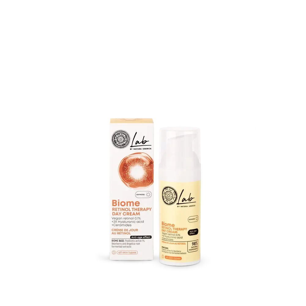 Natura Siberica Retinol Therapy Crema da giorno per il viso, 50 Ml