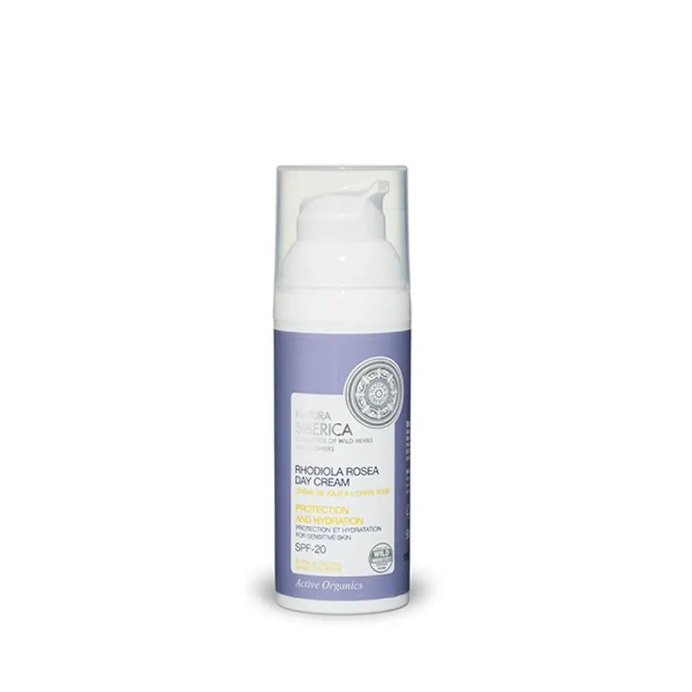 Natura Siberica Crema da giorno per pelli sensibili, protettiva e idratante, 50 ml