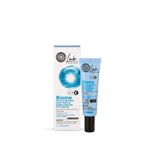 Natura Siberica Phytoretinol Crema per combattere le occhiaie e le borse intorno agli occhi, 30 Ml