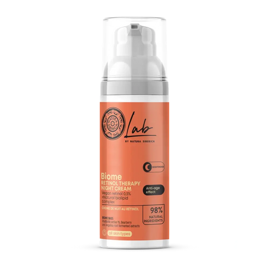 Natura Siberica Retinol Therapy Crema da notte per il viso, 50 Ml