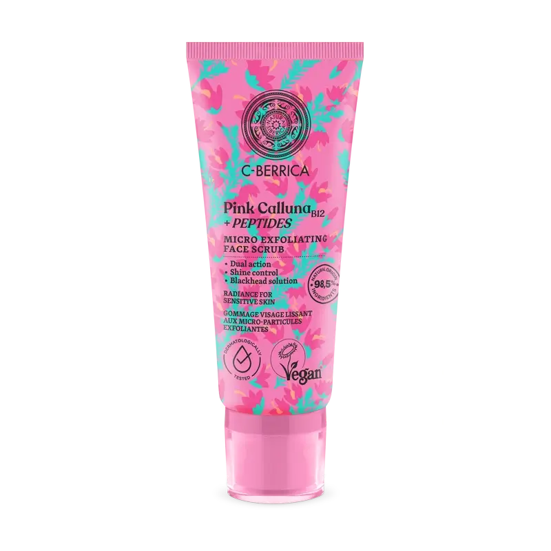 Natura Siberica Scrub viso alle microparticelle, 100 ml