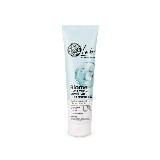 Natura Siberica Gel detergente micellare idratante per il viso, 140 Ml