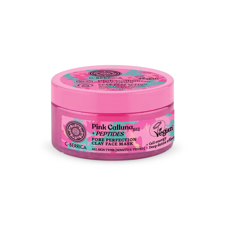 Natura Siberica Maschera viso all'argilla per pori perfetti , 100 ml