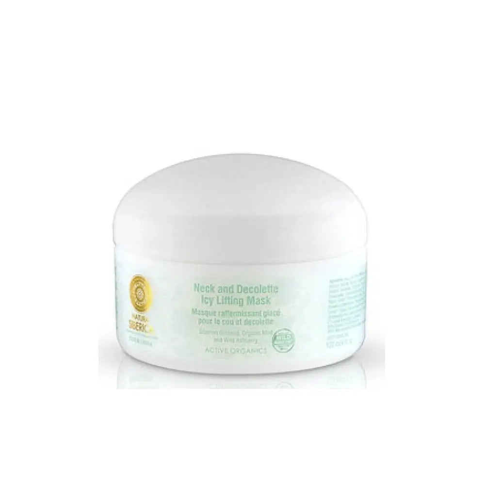 Natura Siberica Maschera liftante al ghiaccio per collo e décolleté , 120 ml
