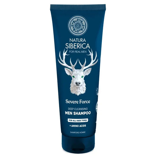 Natura Siberica Men Wild Arctic. Shampoo detergente profondo, 200 ml