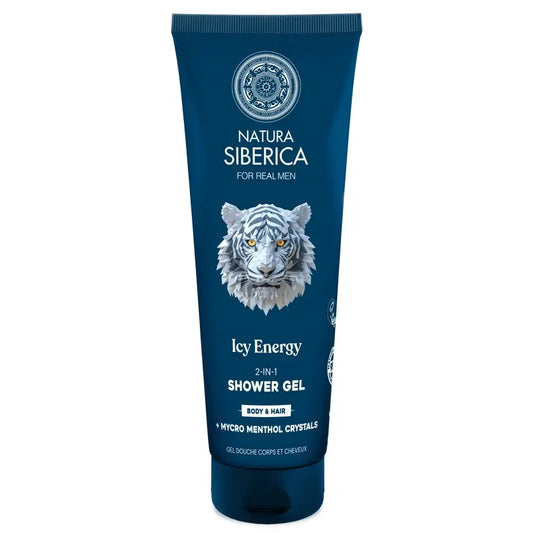 Natura Siberica Men Wild Arctic. Gel doccia 2 in 1 per capelli e corpo, 200 ml
