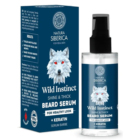 Natura Siberica Men Wild Arctic. Siero per la barba, 50 ml
