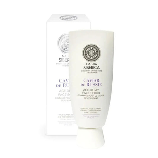 Natura Siberica Ns Copenhagen Scrub viso anti-età, Caviale dalla Russia, 100 Ml