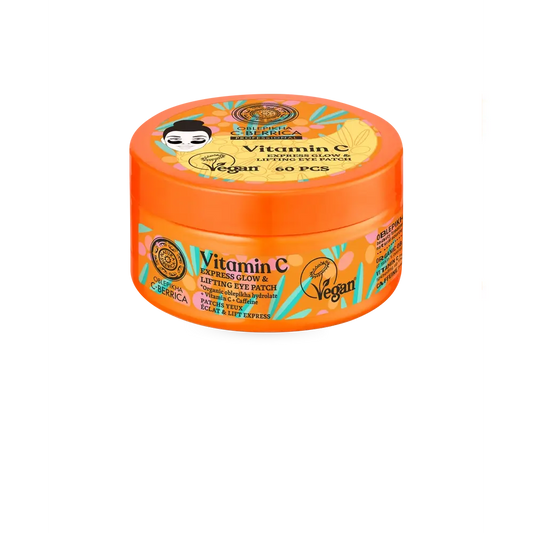 Natura Siberica Glow Express & Lifting Eye Contour Patches, 60 pezzi.