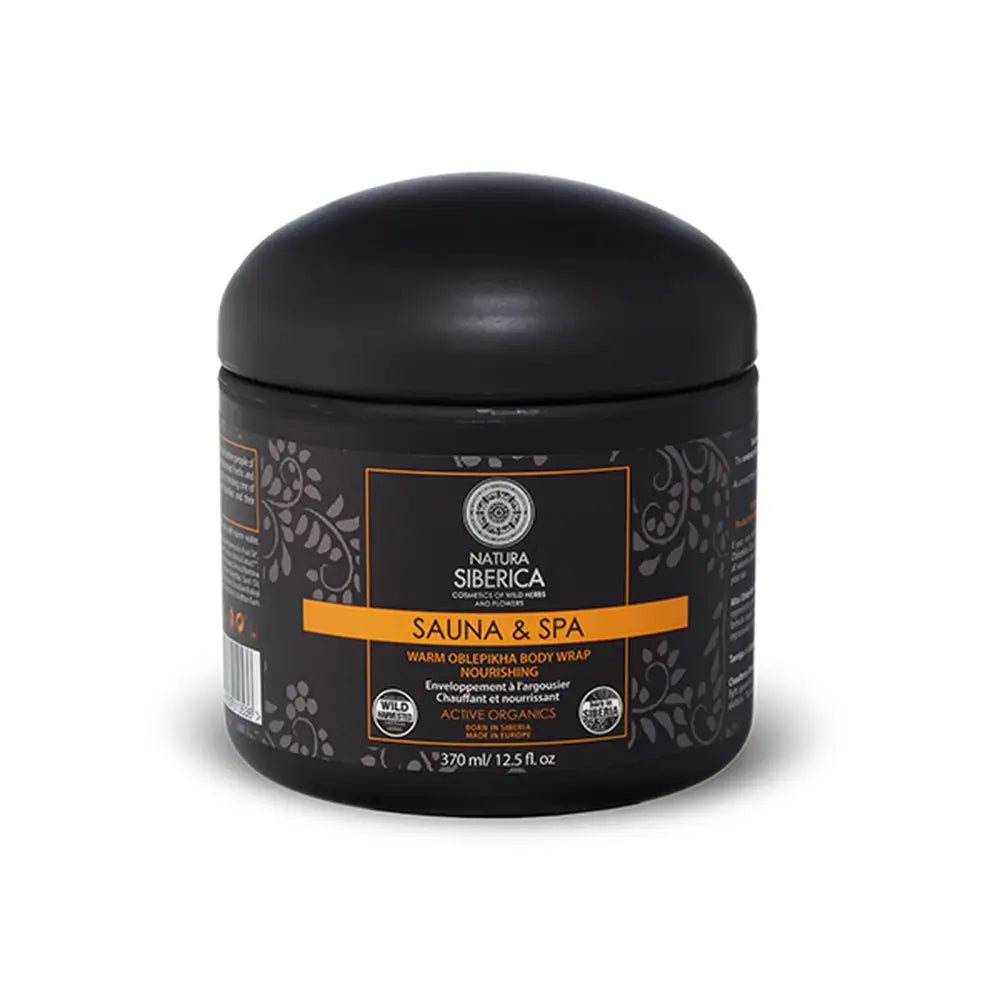 Natura Siberica Sauna&Spa Impacco riscaldante nutriente Oblepikha, 370 ml