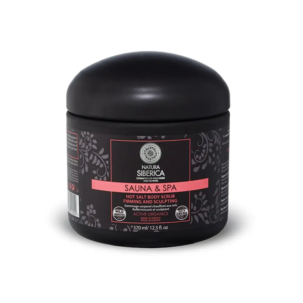 Natura Siberica Sauna&Spa Peeling caldo per il corpo a base di sale rassodante e modellante. , 370 ml
