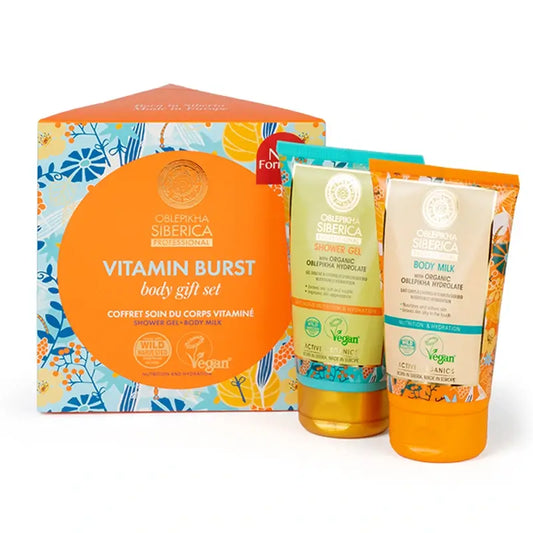 Set regalo per il corpo Natura Siberica "Esplosione di vitamine".