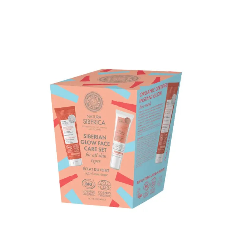 Set regalo per il viso Natura Siberica "Siberian Glow" per tutti i tipi di pelle