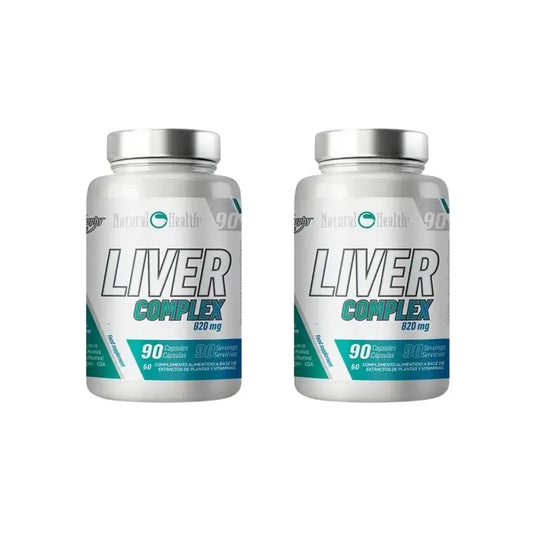 Complesso epatico di salute naturale Protettore del fegato, 2X90 capsule