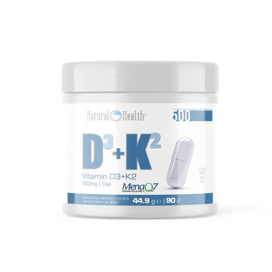 Salute naturale Vitamina D3 4000Ui+K2 Menaq7, 90 capsule