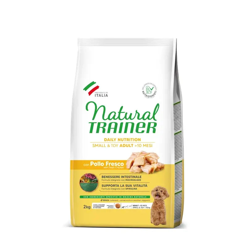 Natural Trainer Canine Adult Mini Chicken 2kg, alimento per cani