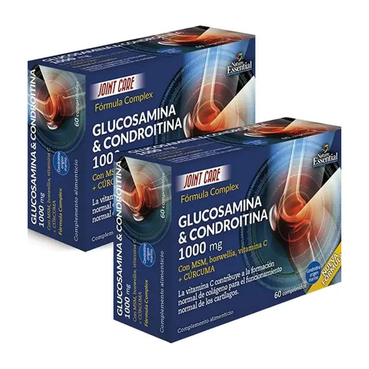 Nature Essential Blister Glucosamina + Condroitina + Msm , 2X60 Capsule