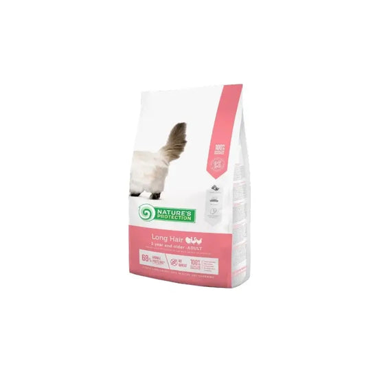 Natures Protection Detox Cat Adult Poultry a pelo lungo, 400 g