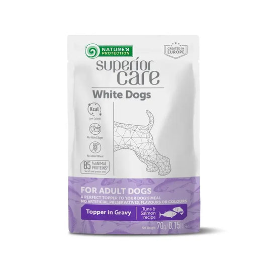 Natures Protection Sc White Dogs Adult All Breed Tonno e Sale. 24X70Gr