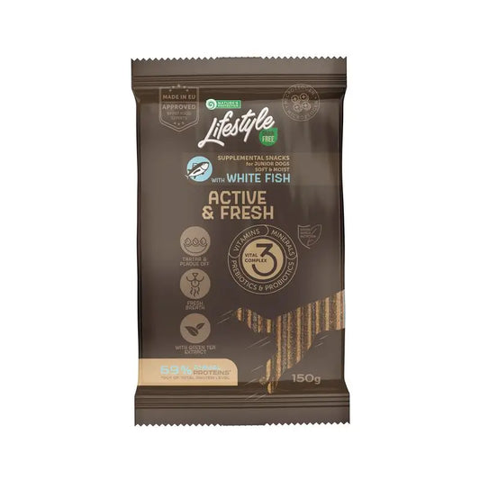 Natures Protection Snack Lifestyle Senza Cereali Attivo e Fresco, 150Gr