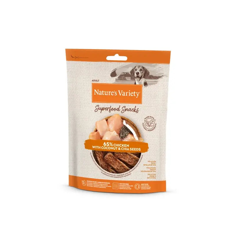 Nature'S Variety Canine Adult Snack Pollo, 8 x 85 g, snack per cani