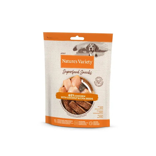 Nature'S Variety Canine Adult Snack Pollo, 8 x 85 g, snack per cani