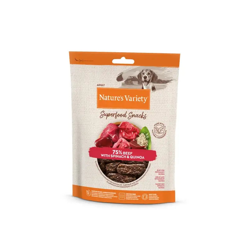 Nature'S Variety Canine Adult Beef Snack, 8 x 85 g, snack per cani, per cani