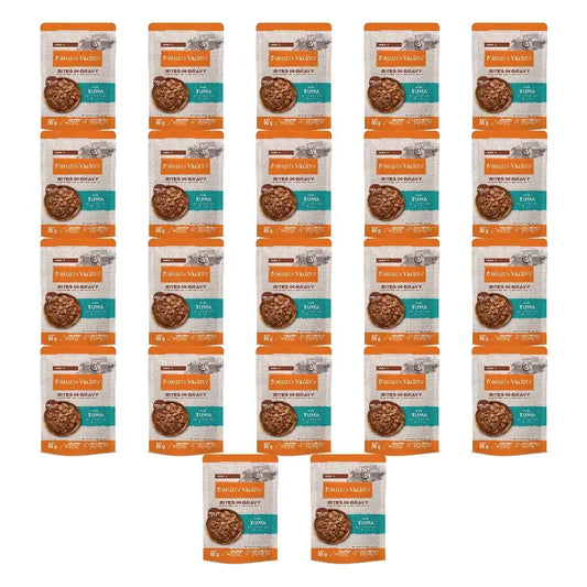Nature'S Variety Cibo umido per gatti, con tonno, porzioni singole, 22 x 85 g