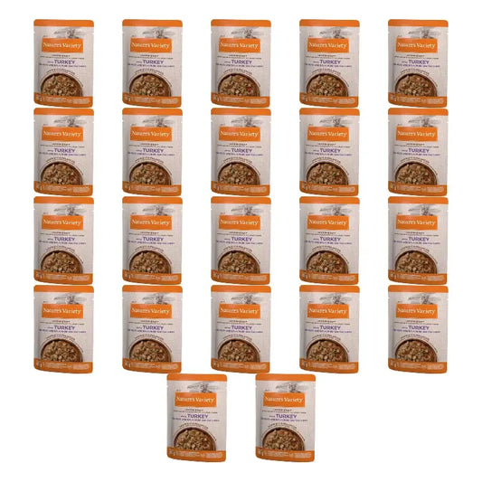 Nature'S Variety Cibo umido per gatti, al tacchino, porzioni singole, 22 x 85 g