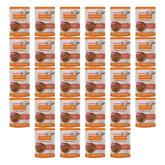 Nature'S Variety Cibo umido per gatti, al salmone, confezioni monodose, 28 x 70 g