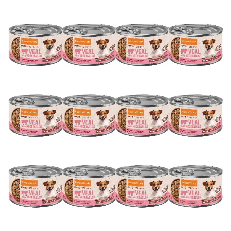 Nature'S Variety Cibo umido per cani, Mini, al gusto di pollame, monodose, 12 x 200 g